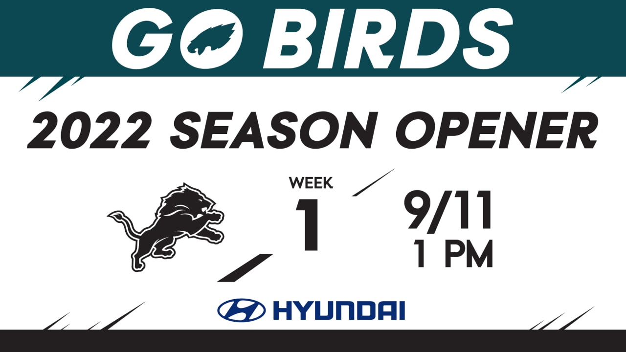 Philadelphia Eagles 2022 NFL season home opener game