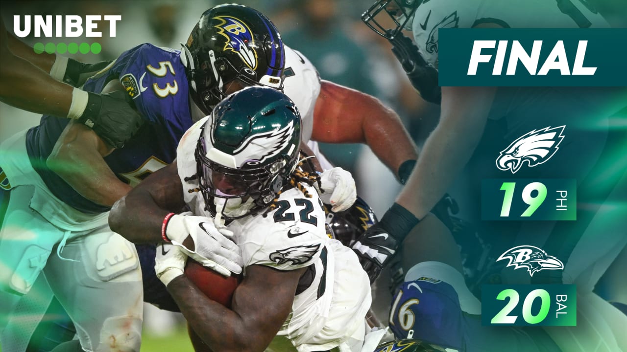 Live Game Updates Philadelphia Eagles vs. Baltimore Ravens