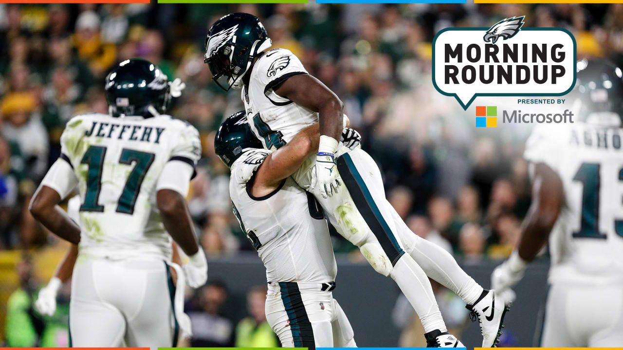 Game Recap: Eagles knock Packers off the ranks of the unbeaten in