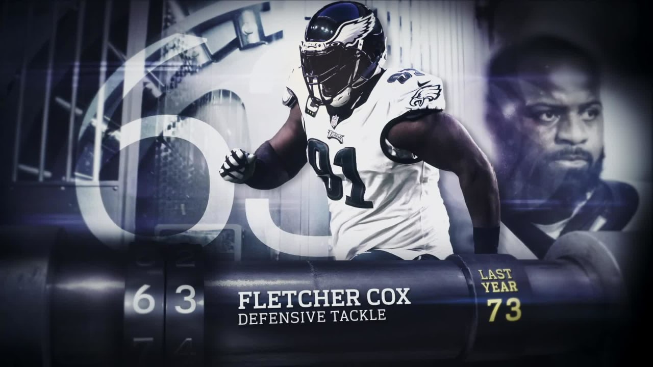 Fletcher Cox is No. 73 on the NFL Network's Top 100 Players List