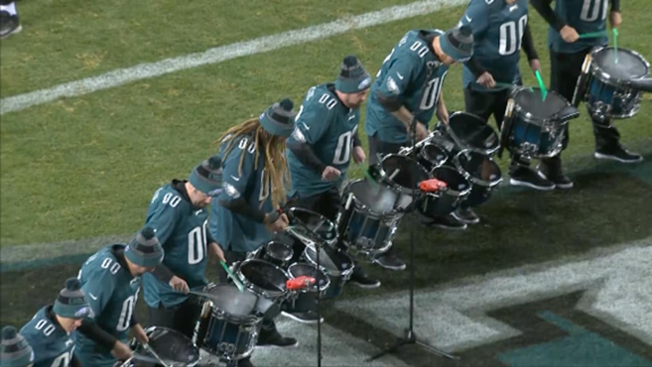 Drumline In Action Vs. Cardinals