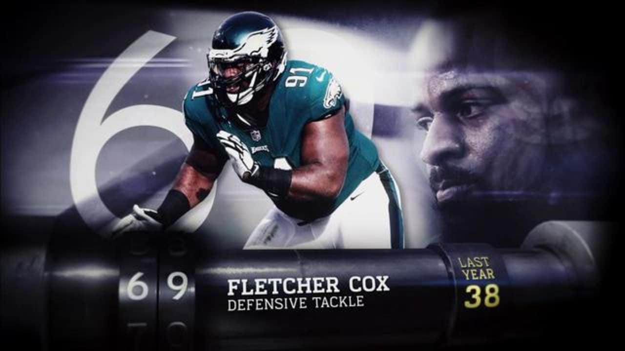 Fletcher Cox is No. 73 on the NFL Network's Top 100 Players List