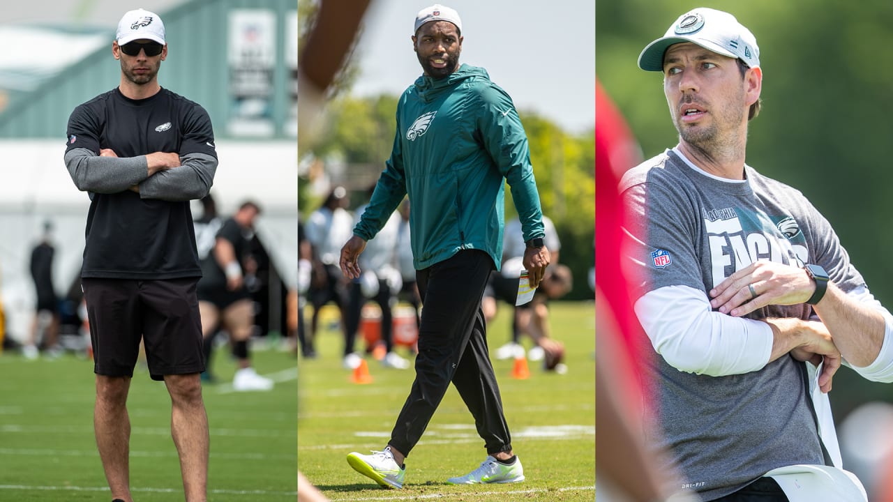 Audible: Shane Steichen, Jonathan Gannon, and Michael Clay at Rookie Minicamp