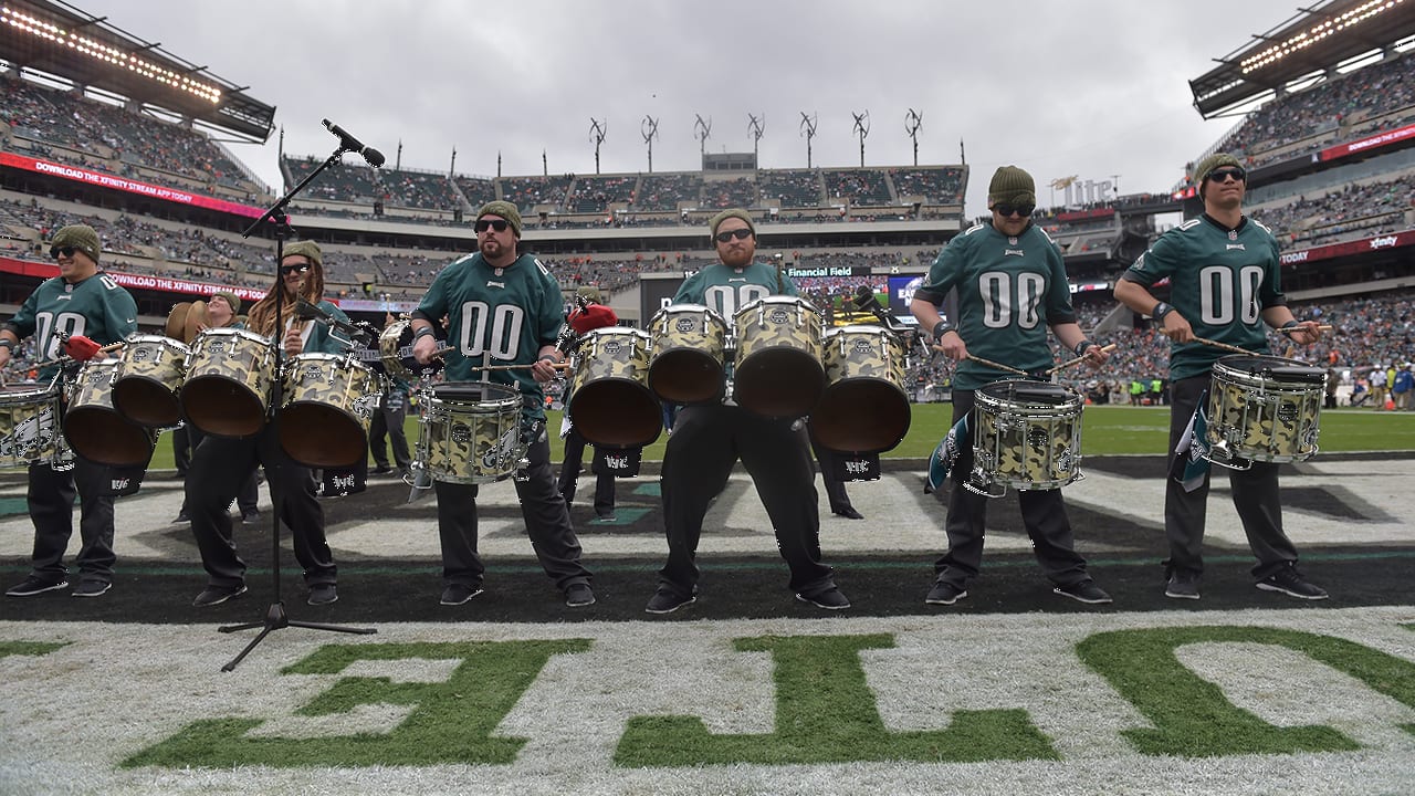 Drumline In Action Vs. Bears