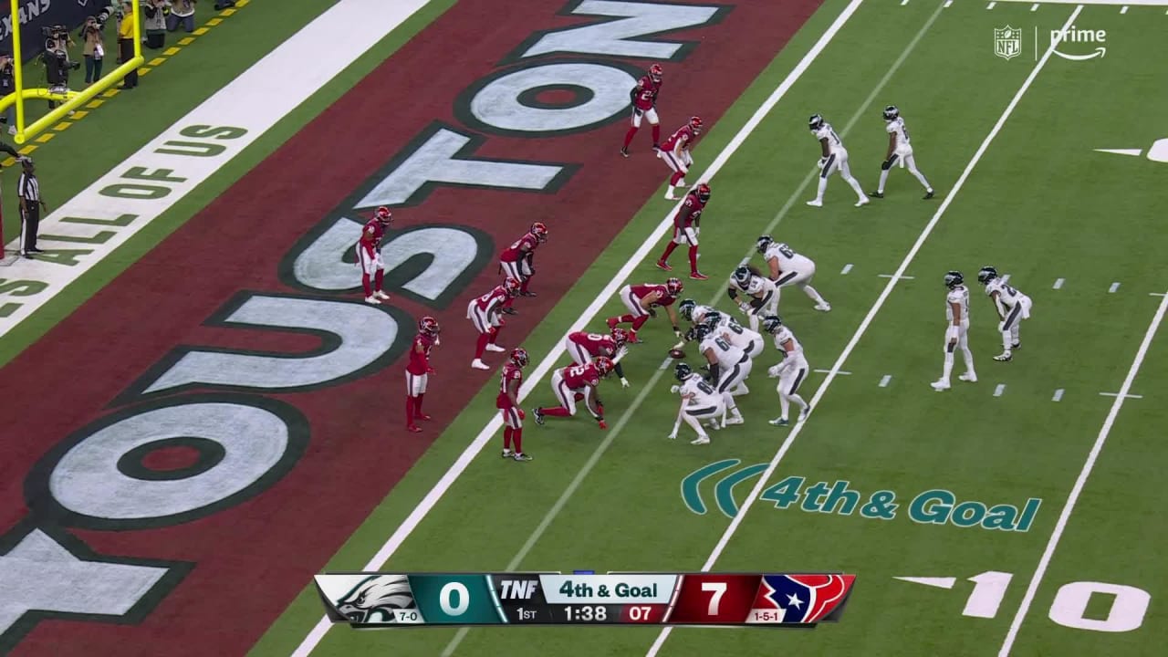 HIGHLIGHT: Neal Stops Eagles On 4th Down