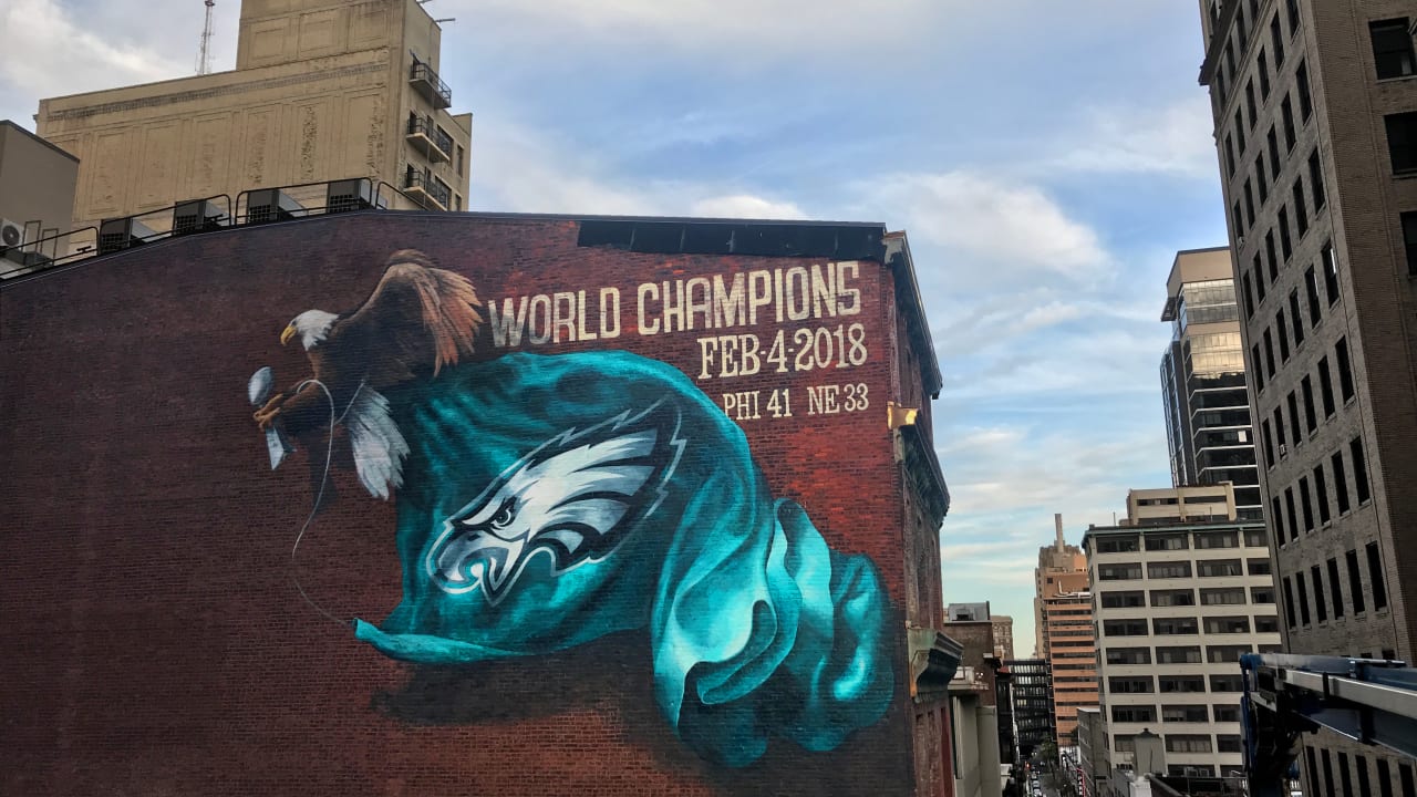 Philly Special Mural: A New Eagles Mural Goes Up In South Philadelphia