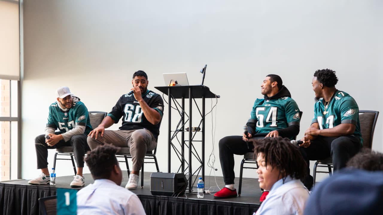 Malcolm Jenkins, Old Spice team up to inspire students