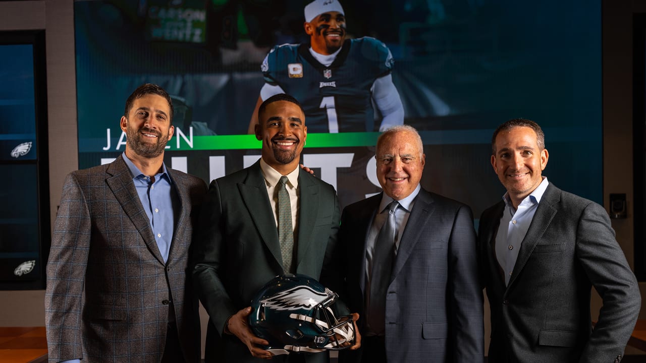 Eagles QB Jalen Hurts says, 'There's a thrill in not being