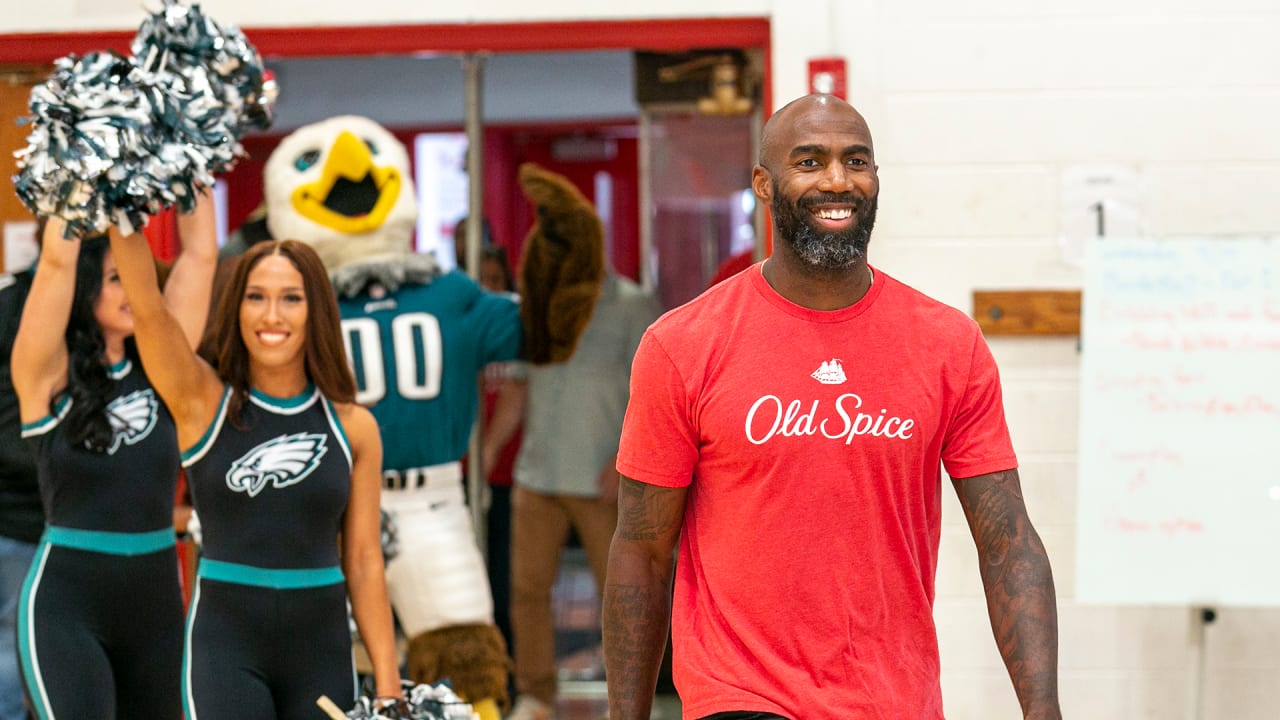 Malcolm Jenkins, Old Spice team up to inspire students