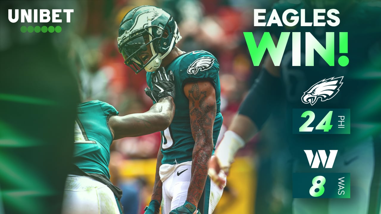 Eagles-Commanders final score: Philadelphia sacks Carson Wentz