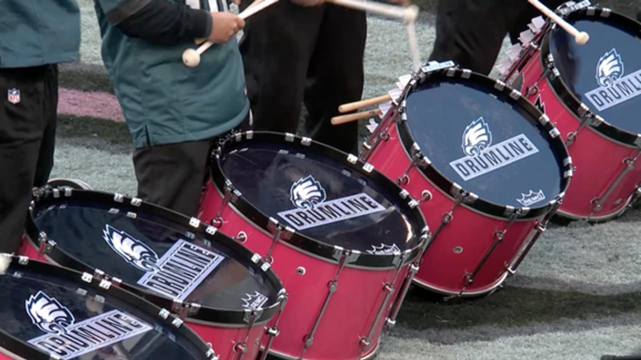 Drumline In Action Vs. Cardinals