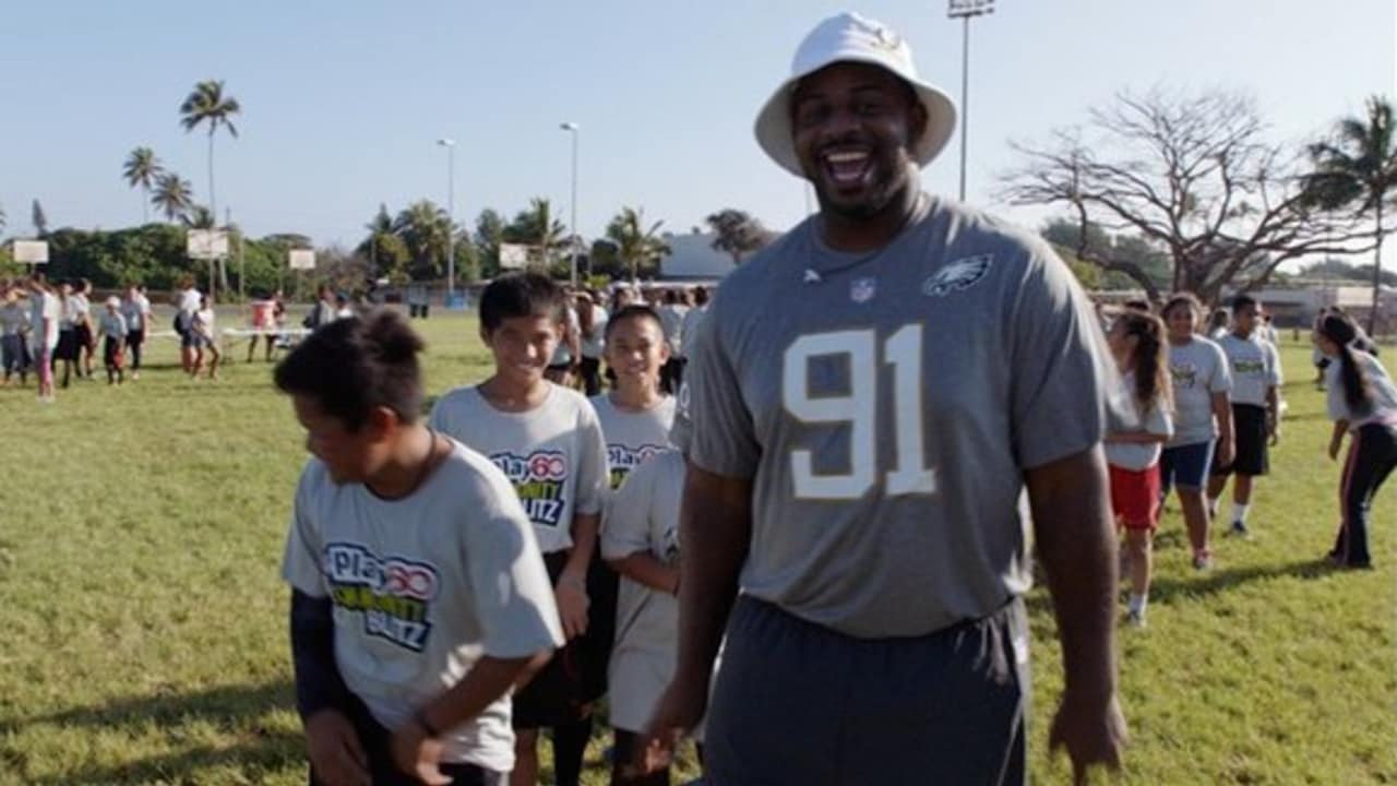 Fletcher Cox At The Pro Bowl