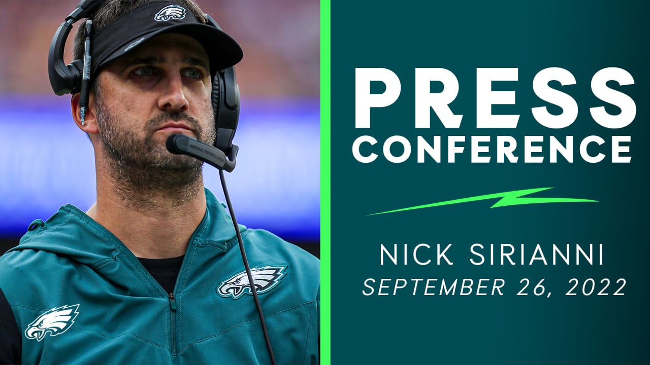 HC Nick Sirianni says Eagles have an underappreciated 'hidden gem