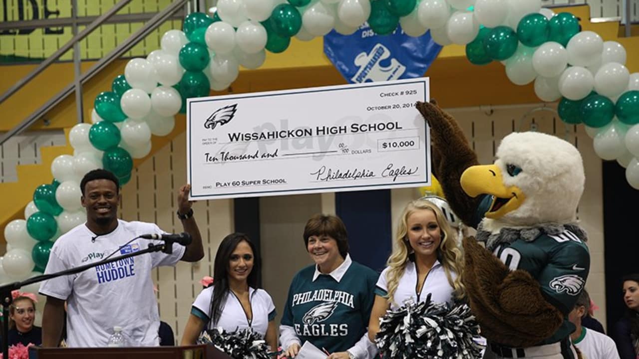 Community Monday Eagles Visit Wissahickon High School