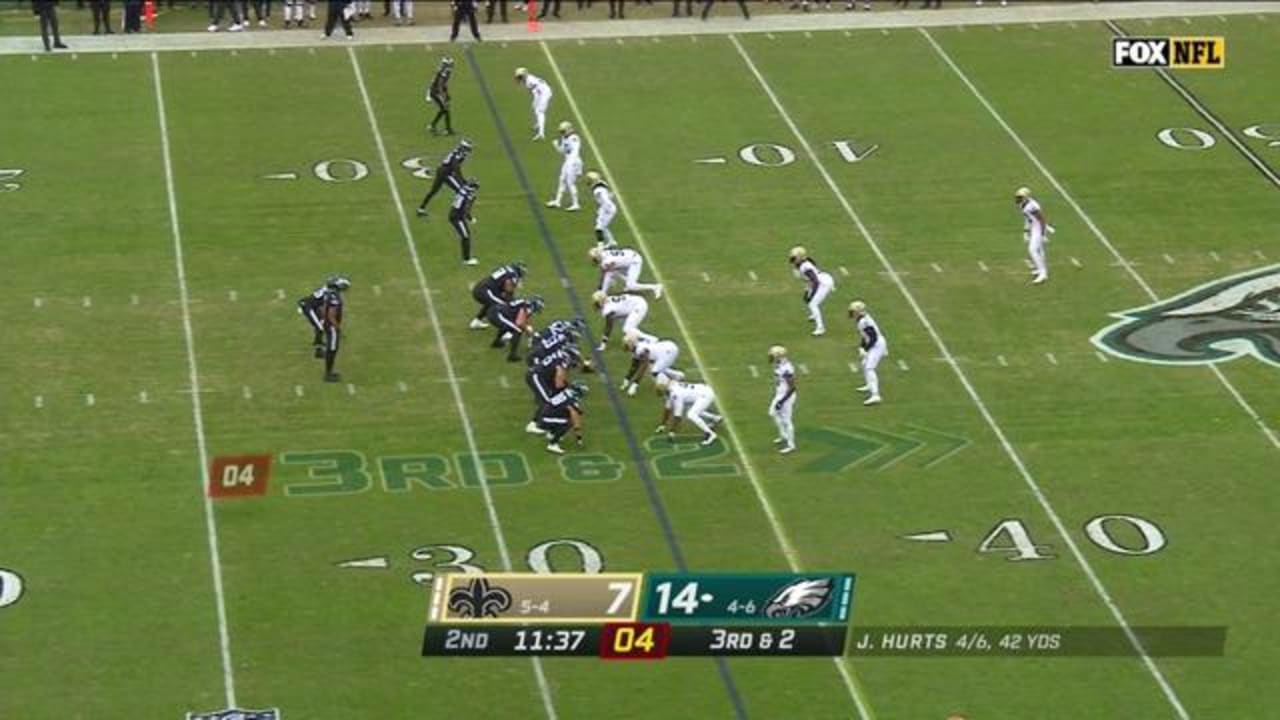 Highlight: WR Devonta Smith catches and runs for 33-yards