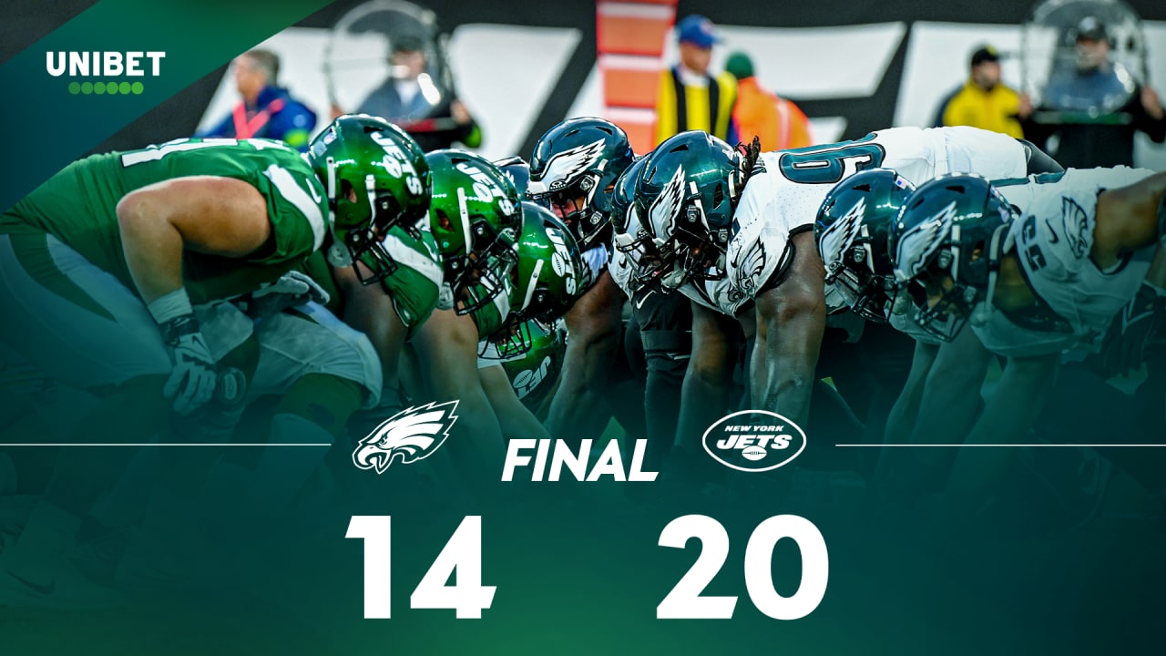 Jets score first win over Eagles in franchise history after forcing 4  turnovers on unbeaten squad