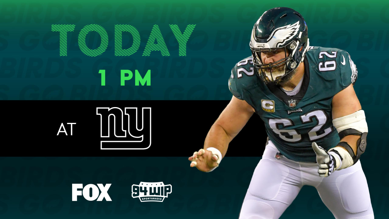 Eagles-Giants: Game time, TV channel, announcers, live stream, NFL