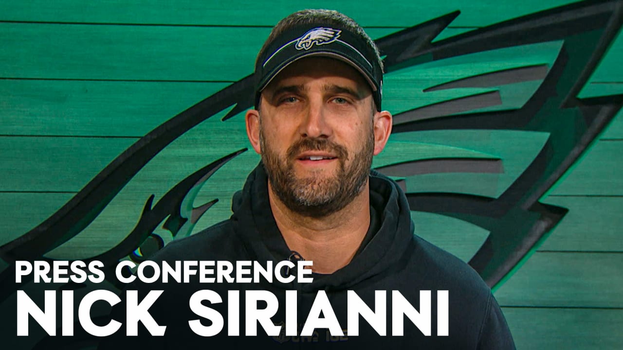 Nick Sirianni and Philadelphia Eagles media availability