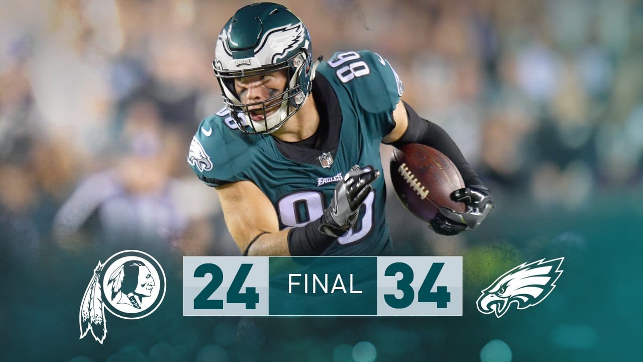 Highlights: Eagles Win 34-24