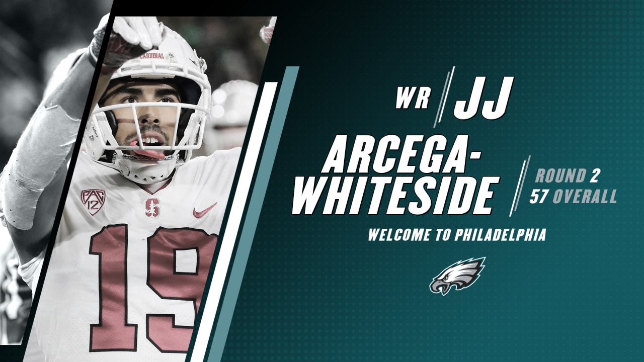 Philadelphia Eagles wide receiver J.J. Arcega-Whiteside during the