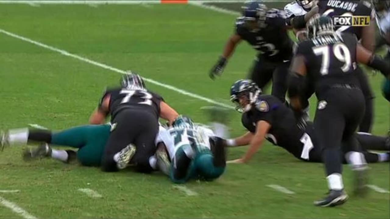 Highlight Eagles Recover Flacco Fumble