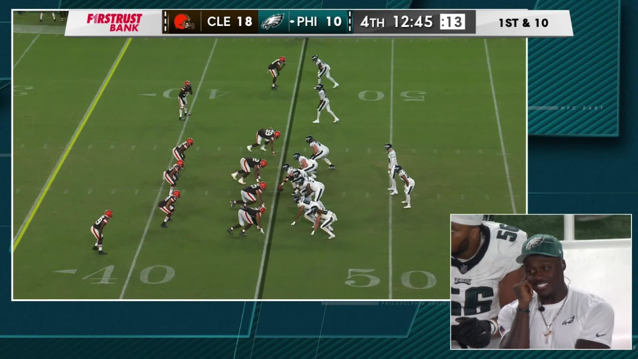 Highlight Tanner McKee's pocket poise creates 35yard completion to