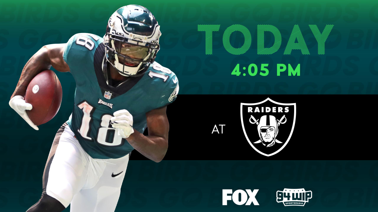 Raiders vs. Eagles: Time, TV schedule, odds, streaming, how to watch