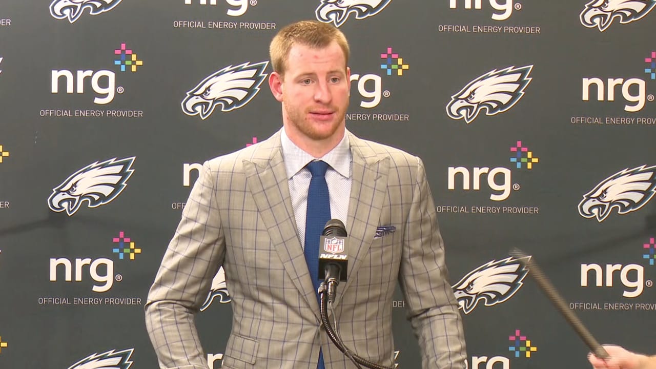 Washington Commanders Carson Wentz Suit Jacket - The American Outfit