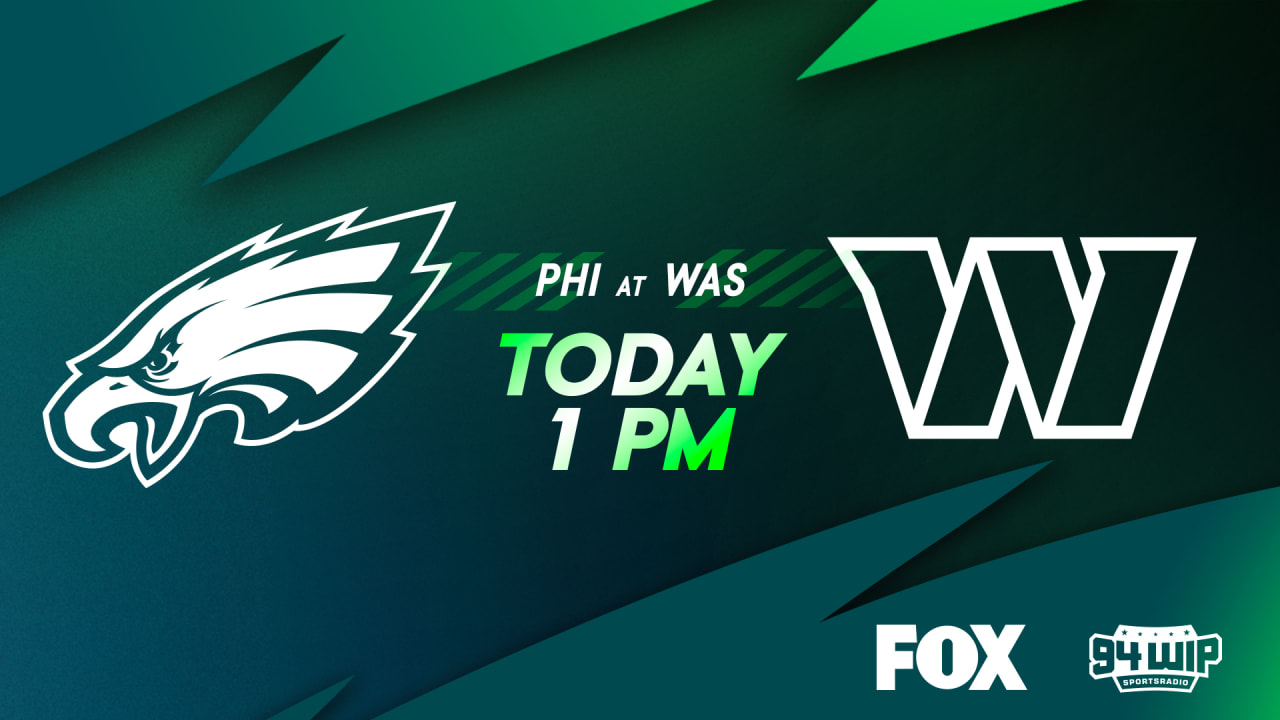 What time is the Philadelphia Eagles vs. Washington Commanders