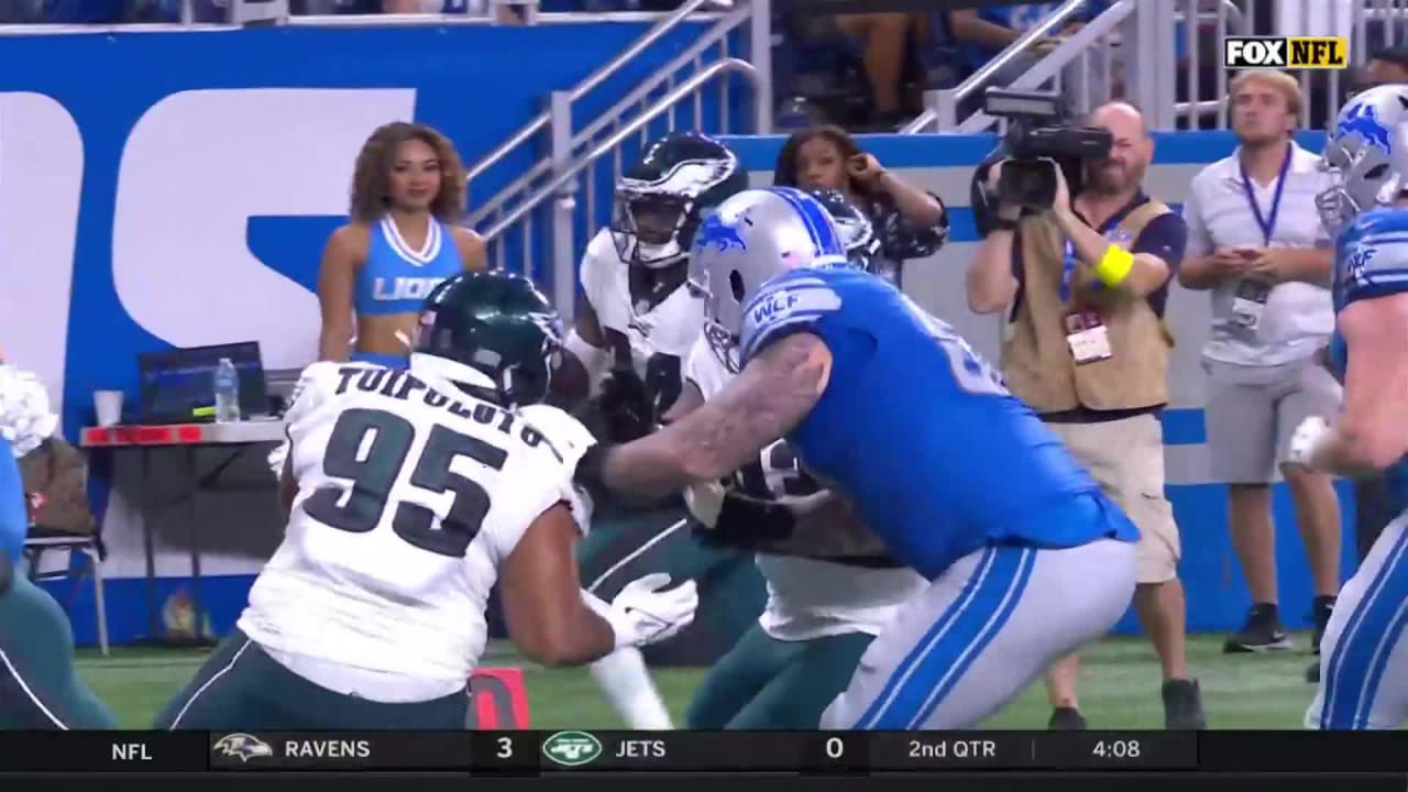 Highlight James Bradberry's first Eagles picksix comes on batted pass