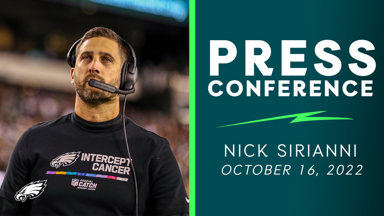 Eagles clinch NFL playoff berth in Nick Sirianni's 1st season – NBC Sports  Philadelphia