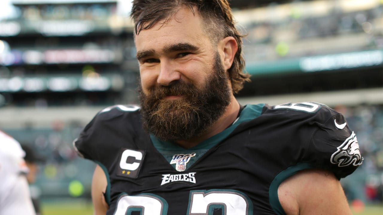 Jets Sauce Gardner Talking Sauce with Eagles Jason Kelce and