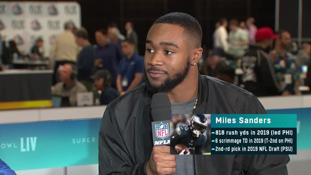 Eagles' Miles Sanders says this linebacker was toughest defender he faced  as a rookie 