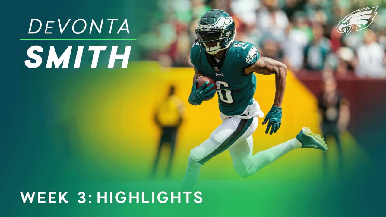 HOW EAGLES DEVONTA SMITH BECAME THE NFL'S 'SLIM REAPER'!