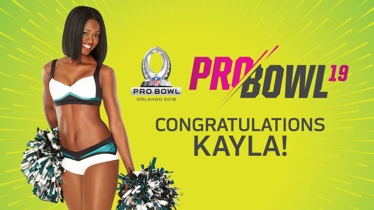 Meet Kayla, The Eagles' Pro Bowl Cheerleader