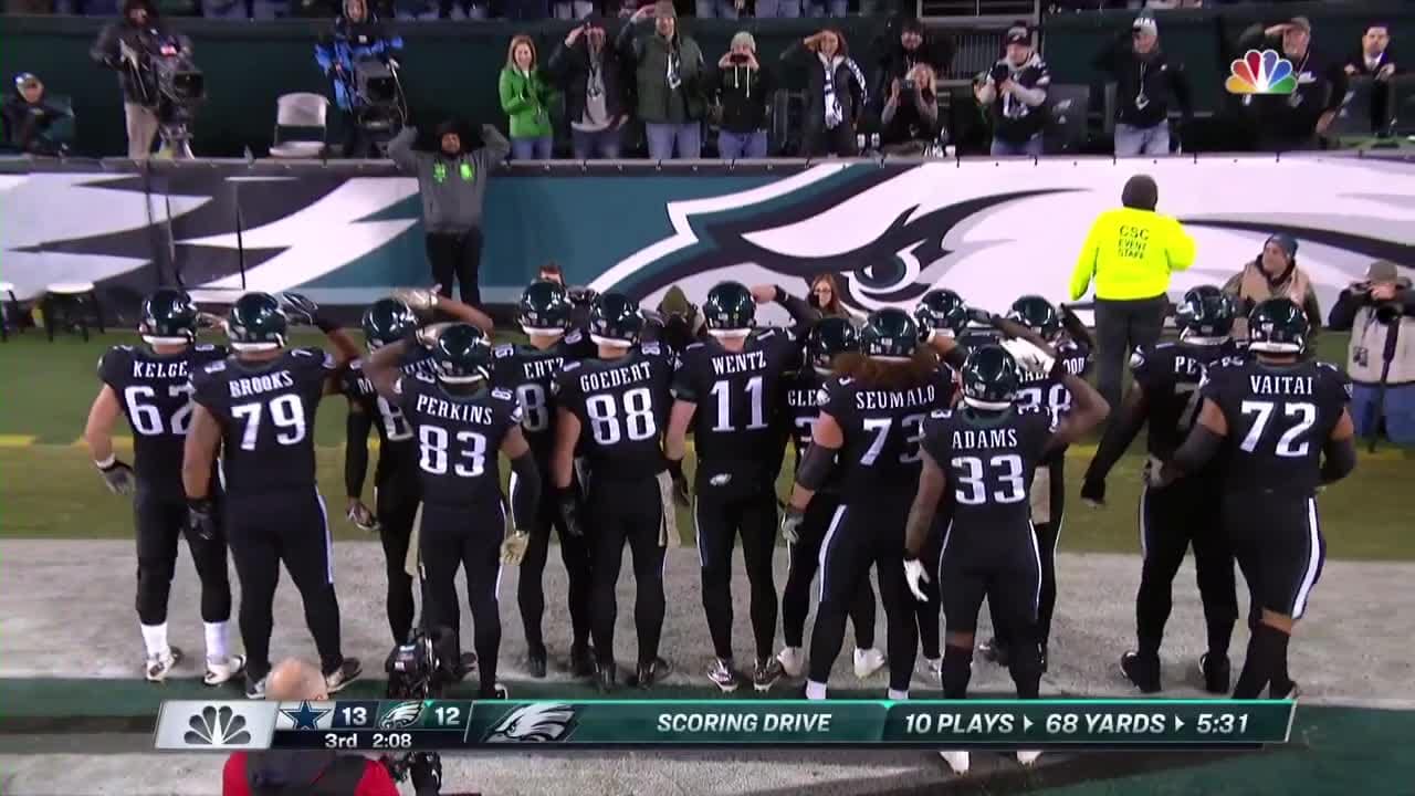 philadelphia eagles salute