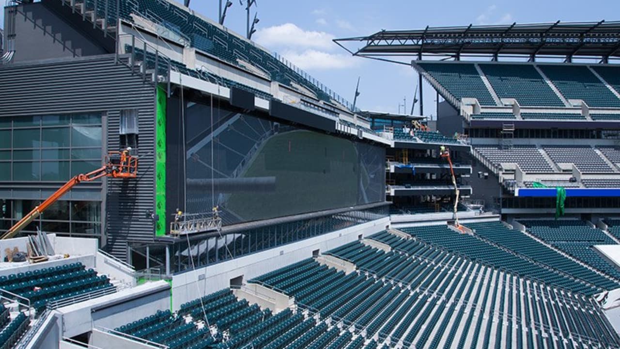 Lincoln Financial Field, section C39, home of Philadelphia Eagles