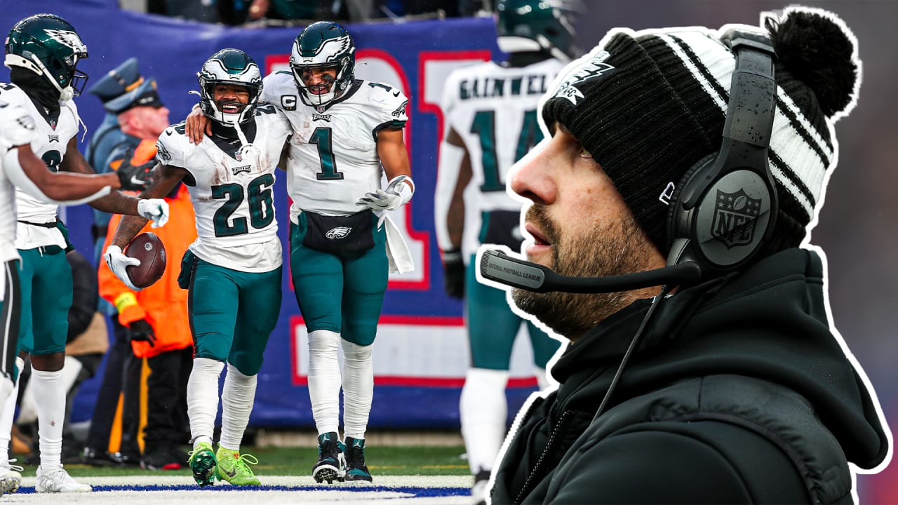 Hurts, Eagles clinch playoffs with 48-22 win over Giants - WHYY