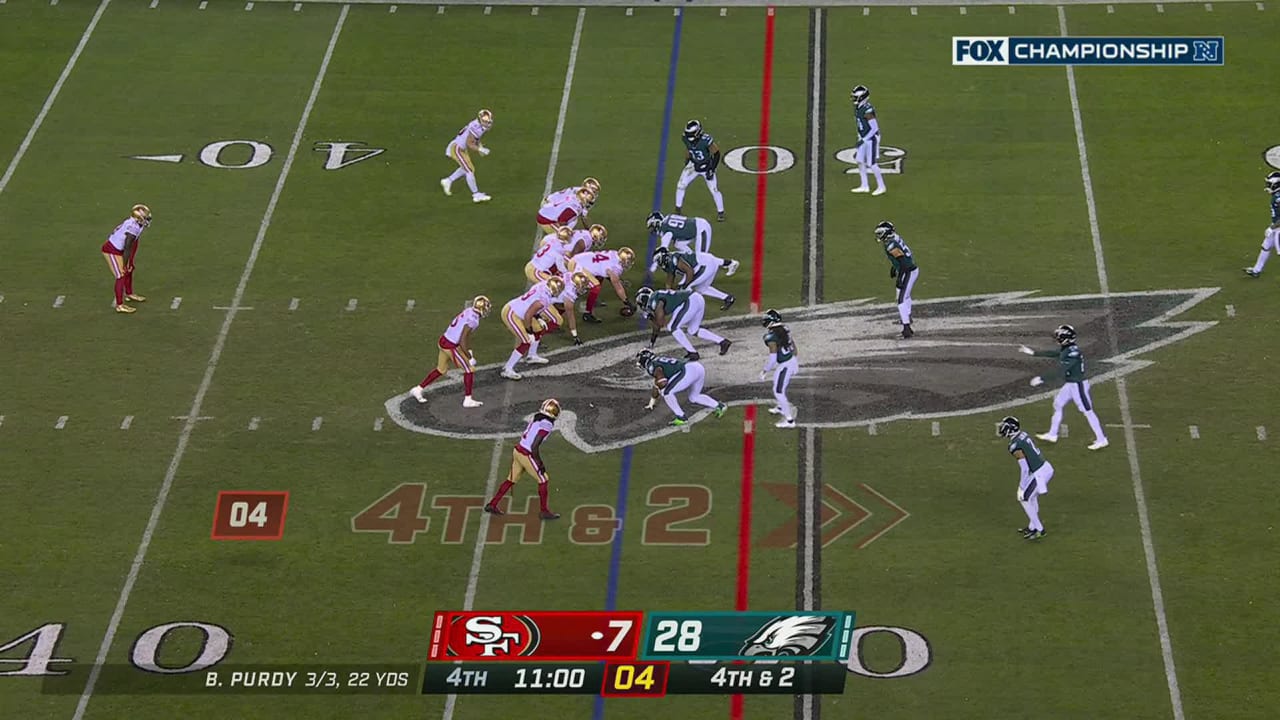 Highlight Fletcher Cox, Avonte Maddox team up to force turnover on