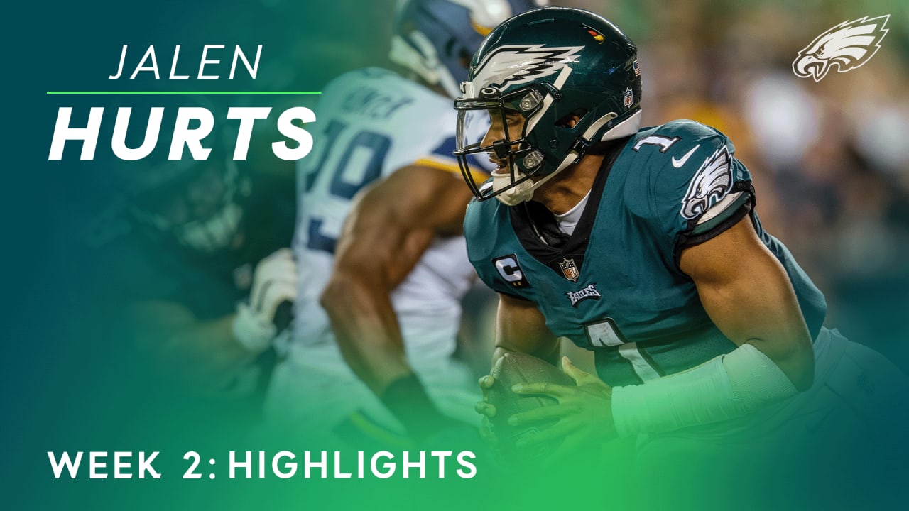 Highlights Jalen Hurts delivers Monday night magic
