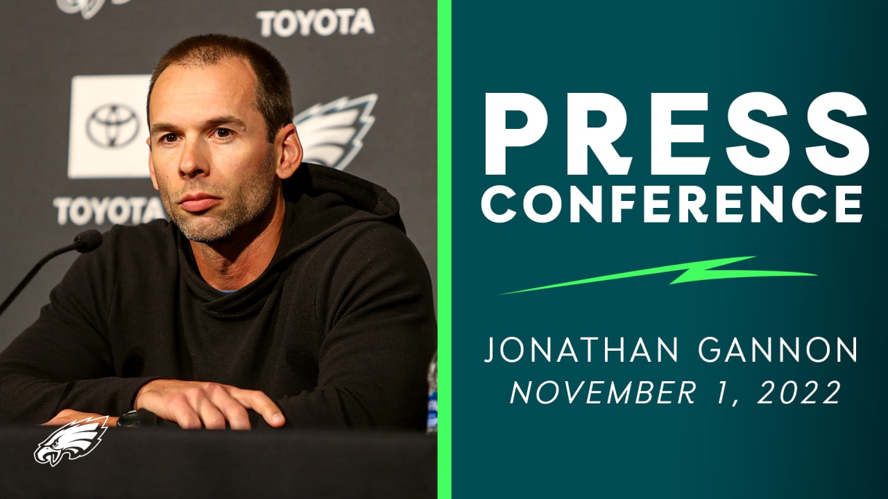Press Conference Jonathan Gannon November 1, 2022