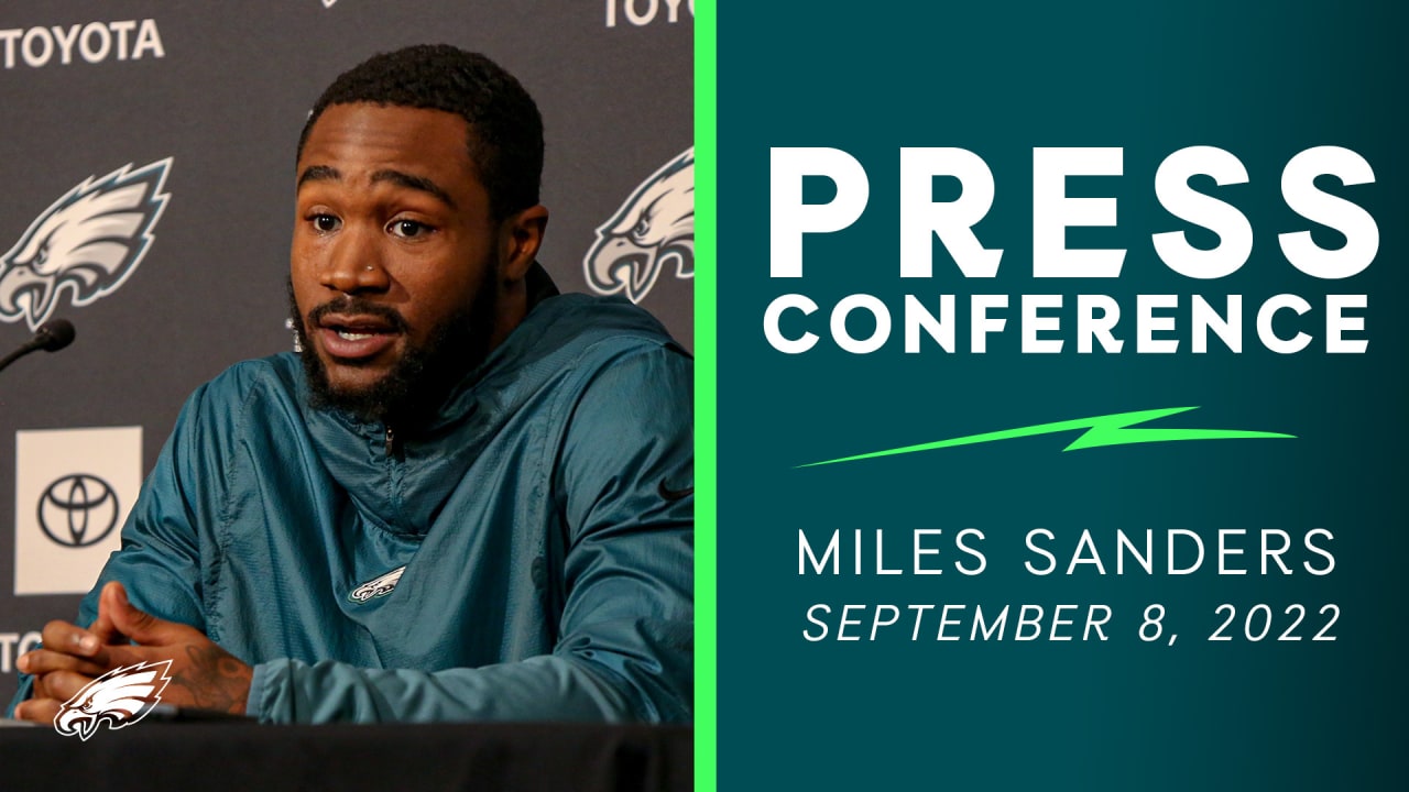 Press Conference: Miles Sanders