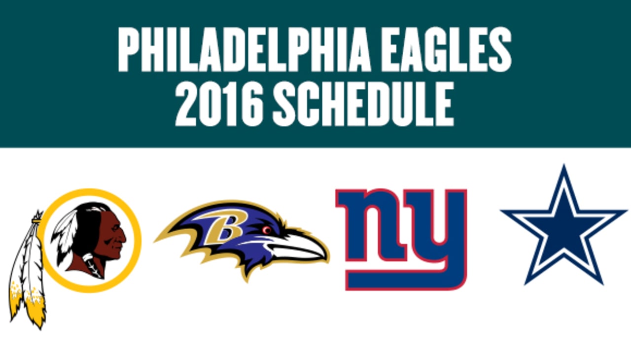 Eagles Release 2016 Season Schedule