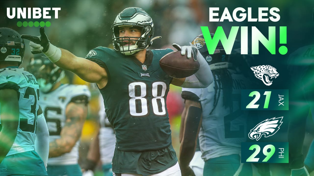 Jaguars vs Eagles score, game recap, highlights from NFL Week 4