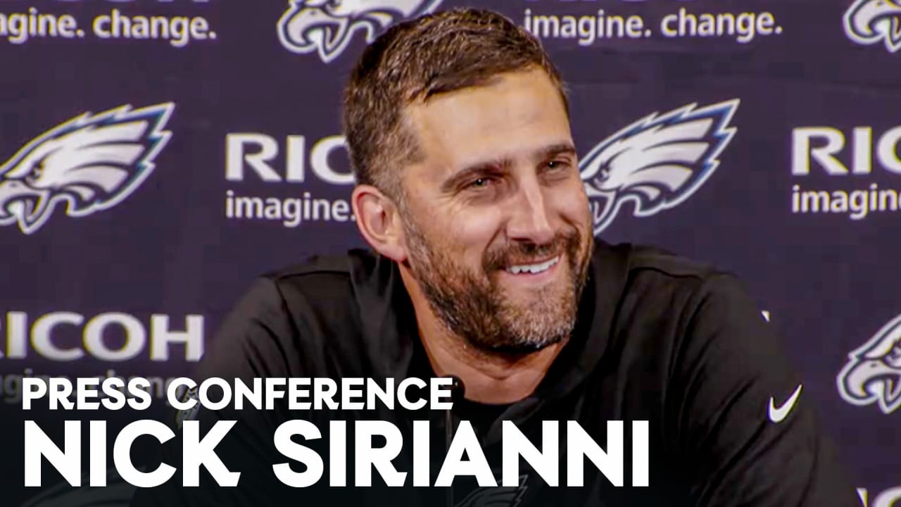 Eagles Head Coach Nick Sirianni press conference, 1/29/21