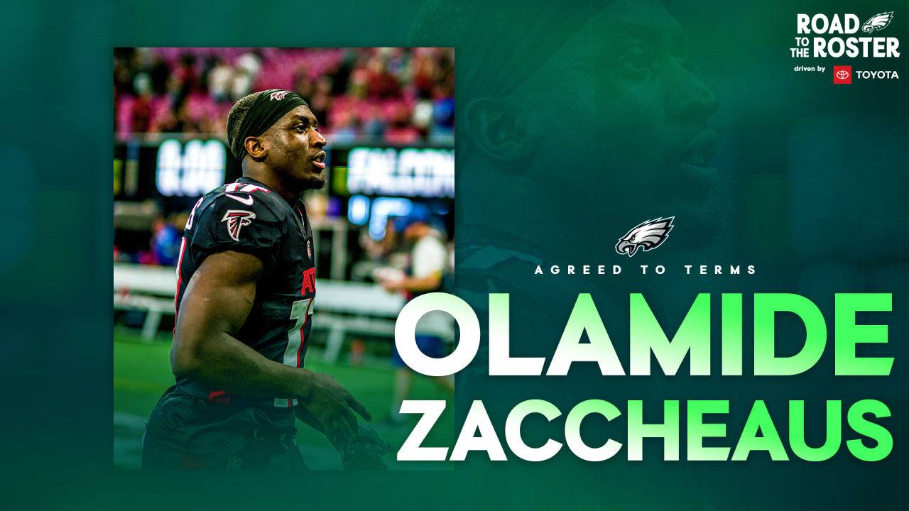 Eagles agree to terms with WR Olamide Zaccheaus on a 1-year deal