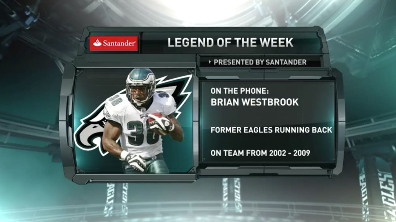 Congratulations Brian Westbrook on being inducted into the