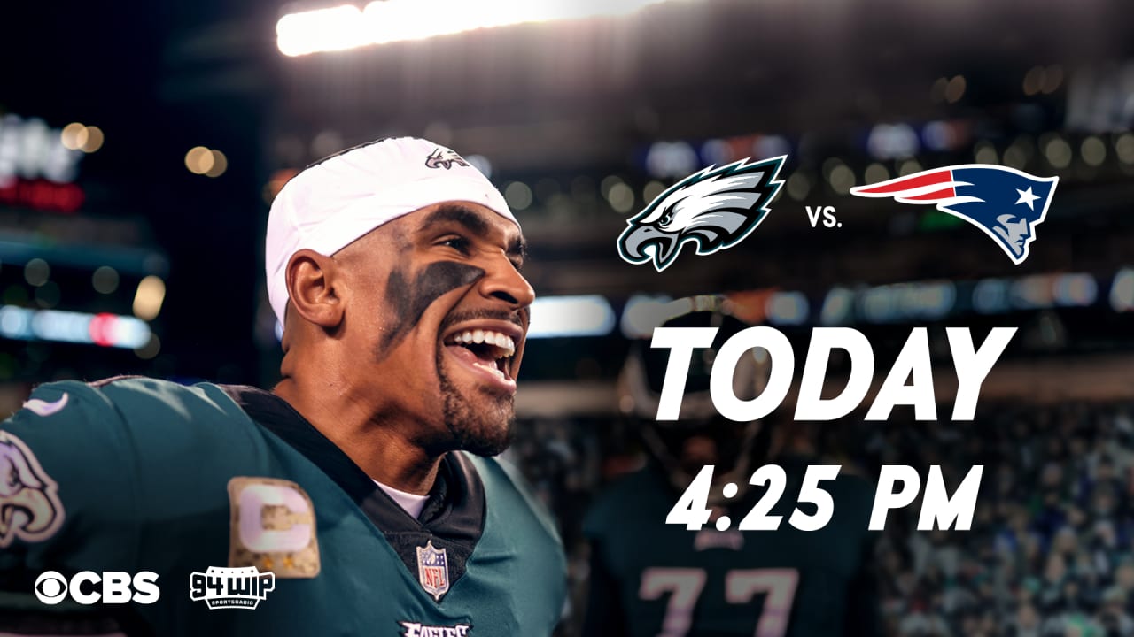 How to watch, stream the Philadelphia Eagles vs. New England