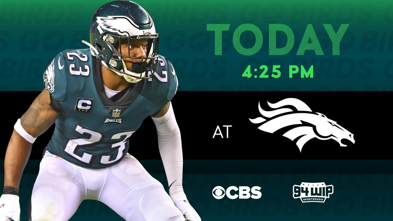 What channel is Eagles vs. Broncos on today? Time, TV schedule for