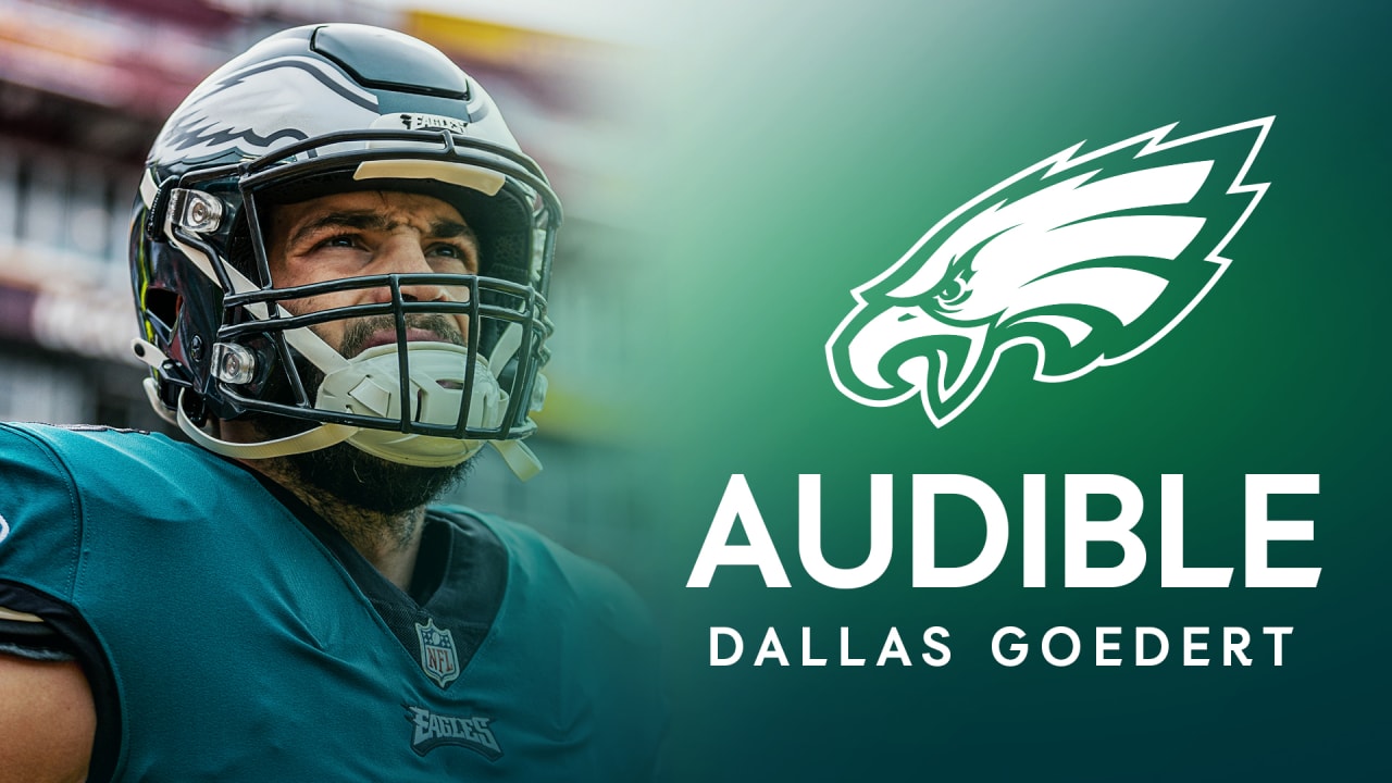 Audible: How does Dallas Goedert react to his first TD of the season?